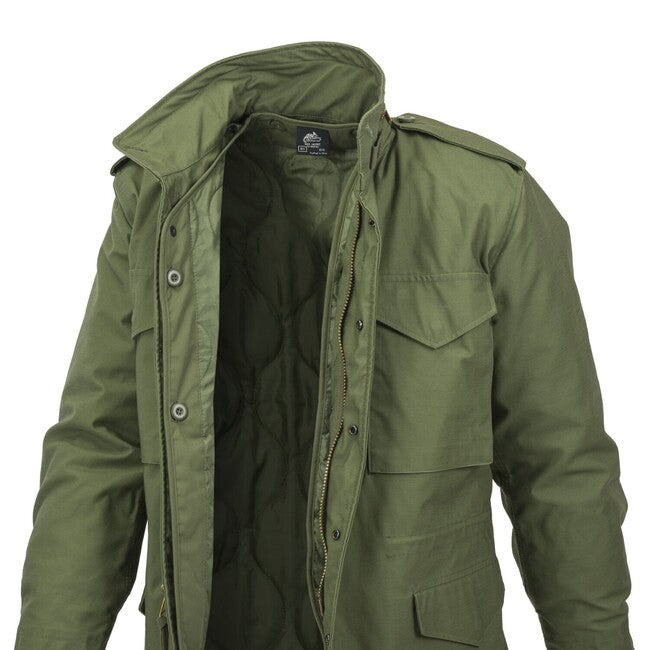 Helikon-Tex M65 μπουφάν NyCo Sateen, μαύρο