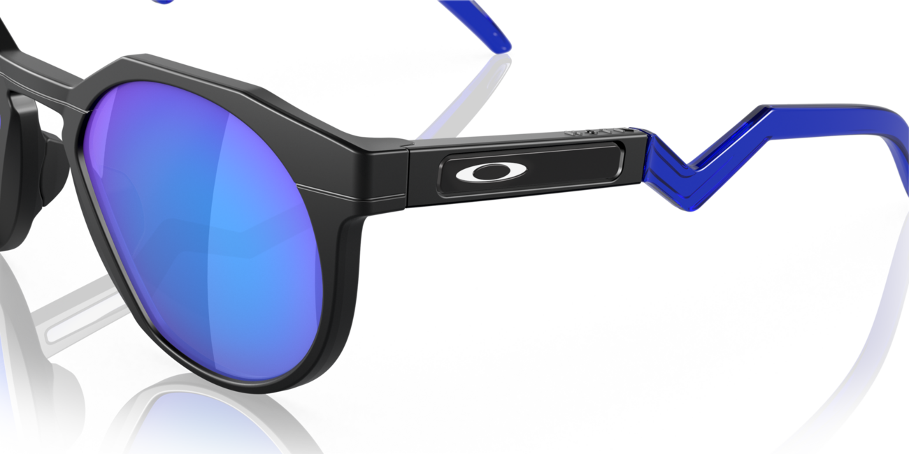 Oakley HSTN Γυαλιά Ηλίου με Σκελετό Matte Black και Φακούς Prizm Sapphire Polar, 52