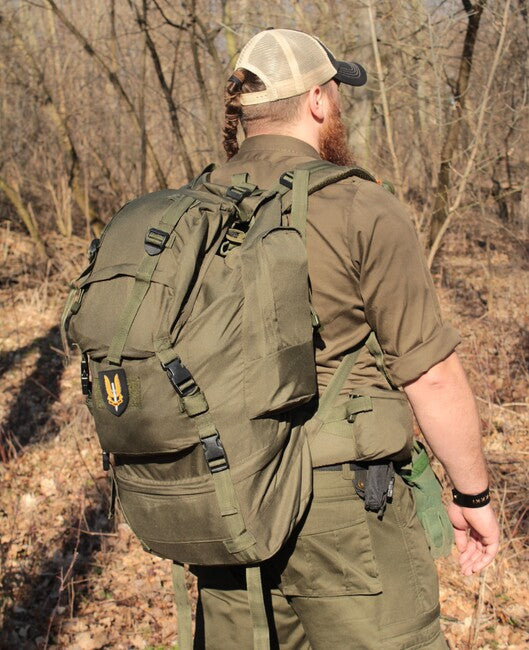 Mil-Tec Ranger Σακίδιο Πλάτης Στρατιωτικό 75L, Μαύρο