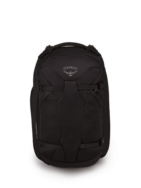 OSPREY FARPOINT 55 σακίδιο πλάτης ταξιδίου, μαύρο