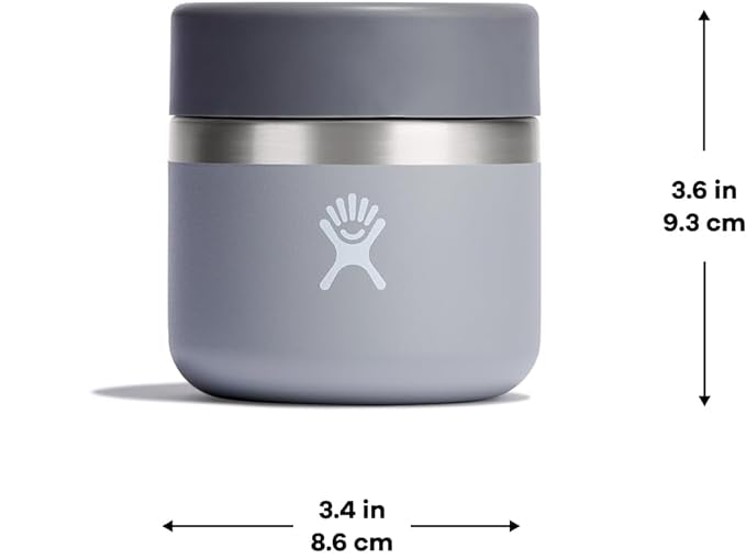 Hydro Flask Insulated Food Jar Θερμός Φαγητού 237 ml 8 OZ, black