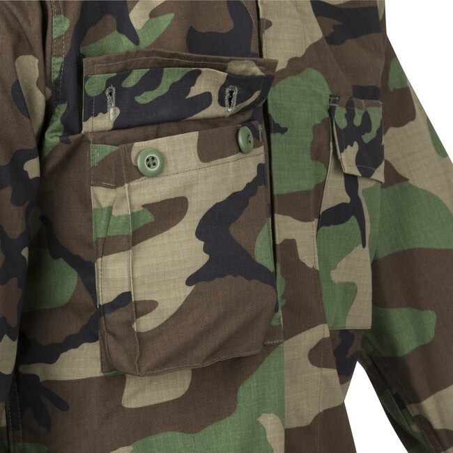 Helikon-Tex Μπλούζα BDU PolyCotton Ripstop, US Woodland