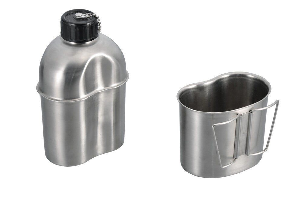 Origin Outdoors Θερμός Ανοξείδωτου Χάλυβα με Κούπα, 1,2 L, 0,8 L
