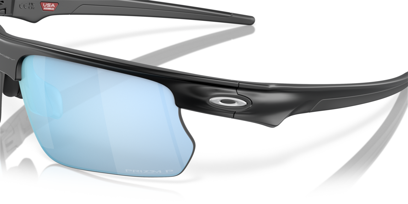 Oakley BISPHAERA Γυαλιά Ηλίου με Σκελετό Matte Black και Φακούς Prizm Deep Water Polarized, 68