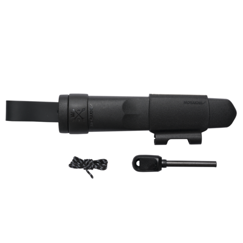 Morakniv Garberg BlackBlade Μαχαίρι Outdoor με Σετ Επιβίωσης, μαύρο