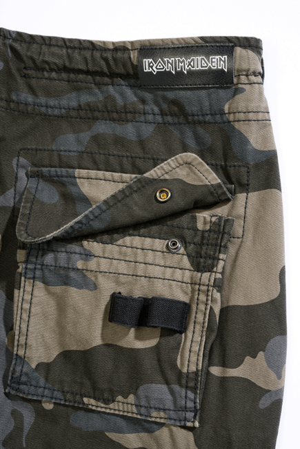 Brandit Iron Maiden Pure Slim παντελόνι σκούρο camo