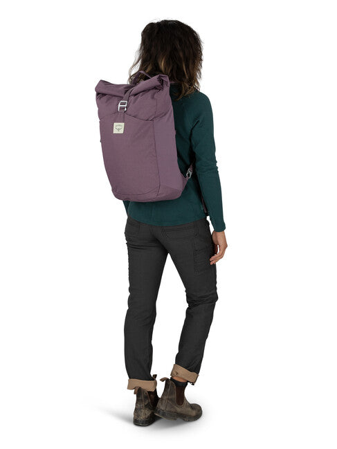 OSPREY ARCANE ROLL TOP PACK σακίδιο πλάτης πόλης, purple dusk heather