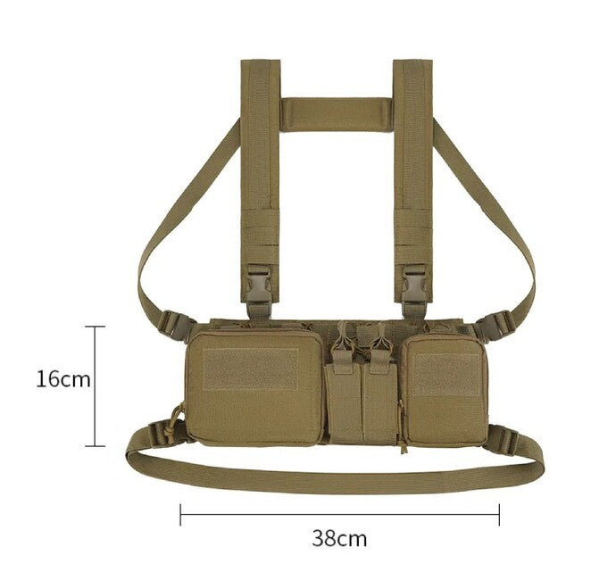 DRAGOWA Recon Tactical Chest rig Τακτικός Εξοπλισμός Θώρακα, CP black