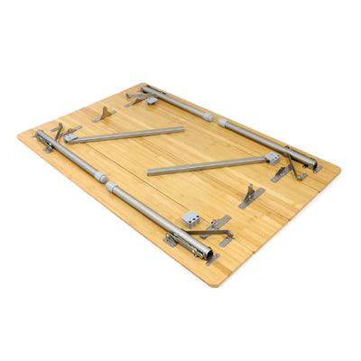 BasicNature Bamboo Αναδιπλώμενο Τραπέζι 100 x 65 cm
