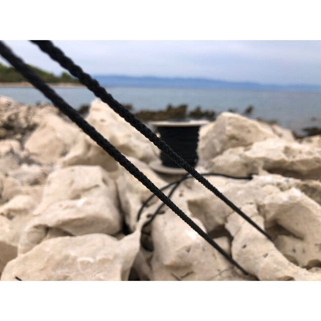 BasicNature Σχοινί Πολυπροπυλενίου 4 mm, Μαύρο, 30 m