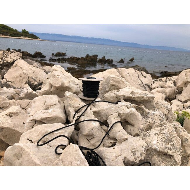 BasicNature Σχοινί Πολυπροπυλενίου 4 mm, Μαύρο, 30 m