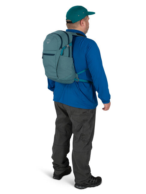 OSPREY DAYLITE PLUS Σακίδιο πλάτης πόλης 20L Γη, sea glass blue