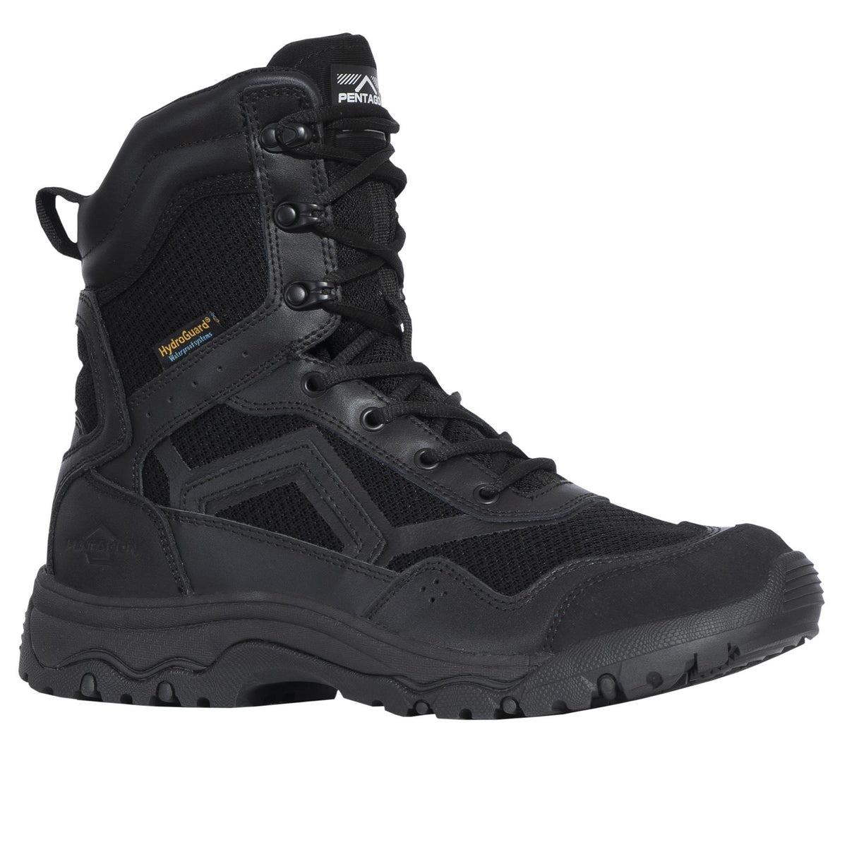 Pentagon Scorpion V2 Leather 8" Tactical Boot, Black
