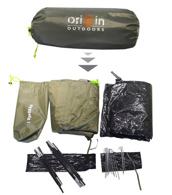 Origin Outdoors Hyggelig Σκηνή ενός ατόμου
