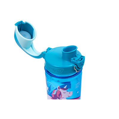 Nalgene Grip-n-Gulp Sustain Μπουκάλι Νερού Παιδικό 0,35 L, blue unicorn