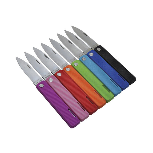 Baladeo ECO350 Papagayo Τσέπης Μαχαίρι, Λάμα 7,5 cm, Χάλυβας 420, Λαβή Μαύρη TPE