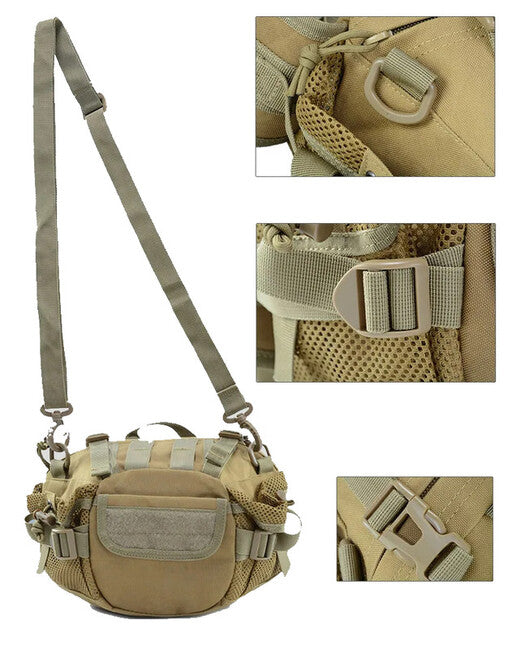 DRAGOWA TACTICAL Sierra 7 Ζώνη Μέσης 7 L, Μαύρο