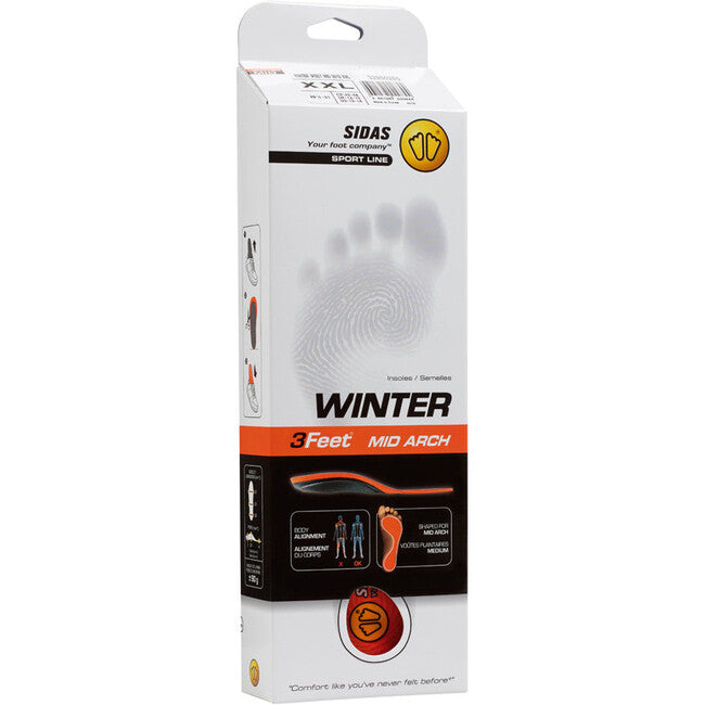 Sidas Winter 3Feet Mid ενθέματα παπουτσιών