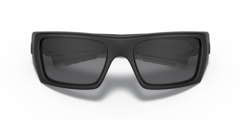 Oakley Det Cord Γυαλιά Βαλλιστικής Προστασίας με Σκούρο Γκρι Φακό, Ματ Μαύρο