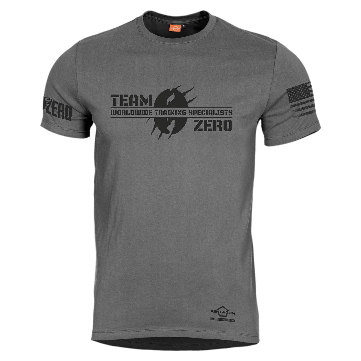 Pentagon Ageron "Zero Edition WTS" Κοντομάνικο Μπλουζάκι, γκρι