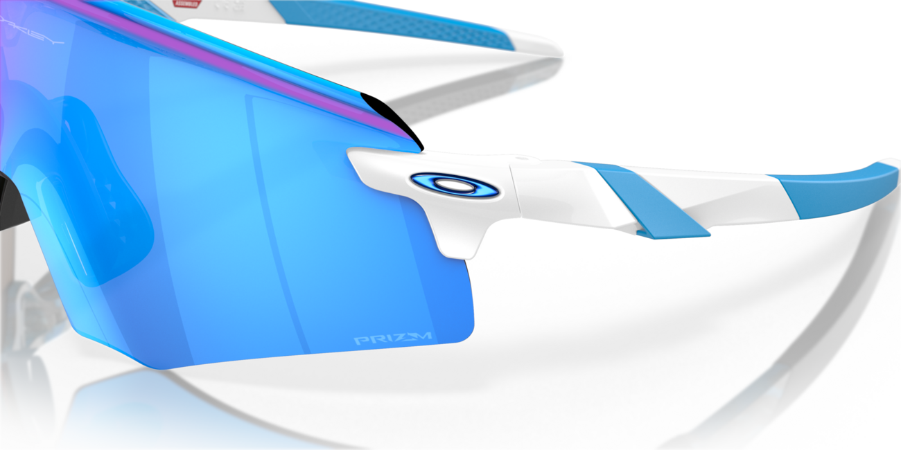 Oakley ENCODER Γυαλιά Ηλίου με Σκελετό Polished White και Φακούς Prizm Sapphire