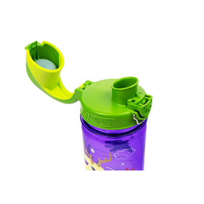 Nalgene Grip-n-Gulp Sustain Παιδική Φιάλη Νερού 0,35 L, purple jackalope