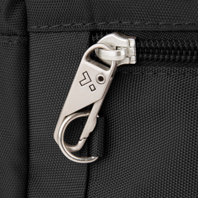 Travelon Classic Crossbody τσάντα ώμου ασφάλειας κατά των κλοπών, μαύρη