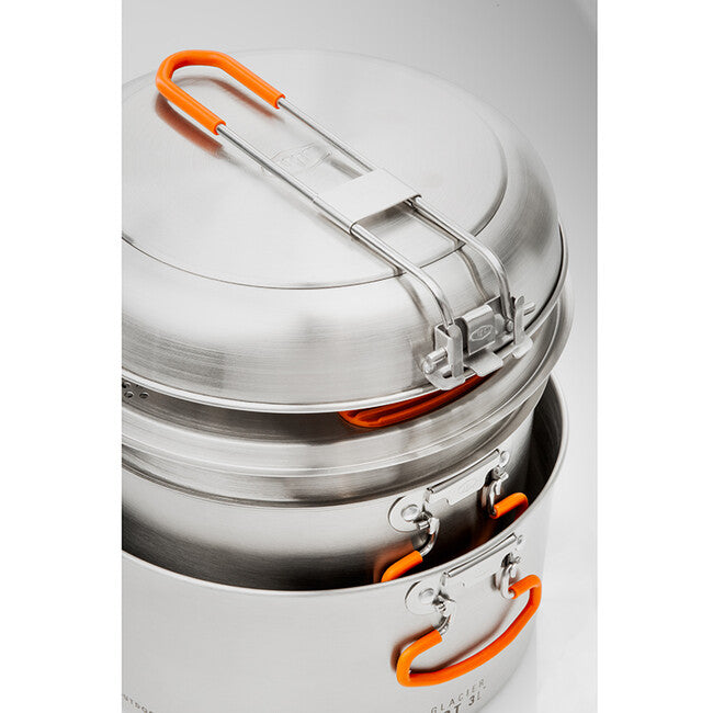 GSI Outdoors Glacier Σετ Σκευών Κατασκήνωσης 2+3 l