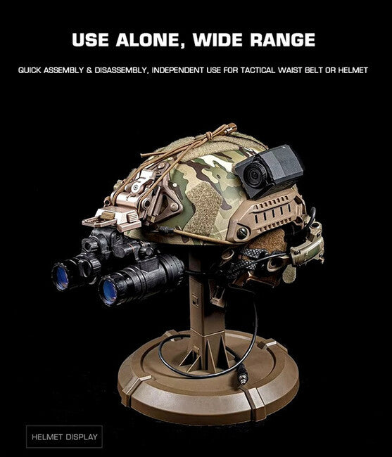 DRAGOWA Tactical Ocelot Ρυθμιζόμενη Βάση Τακτικού Εξοπλισμού, coyote