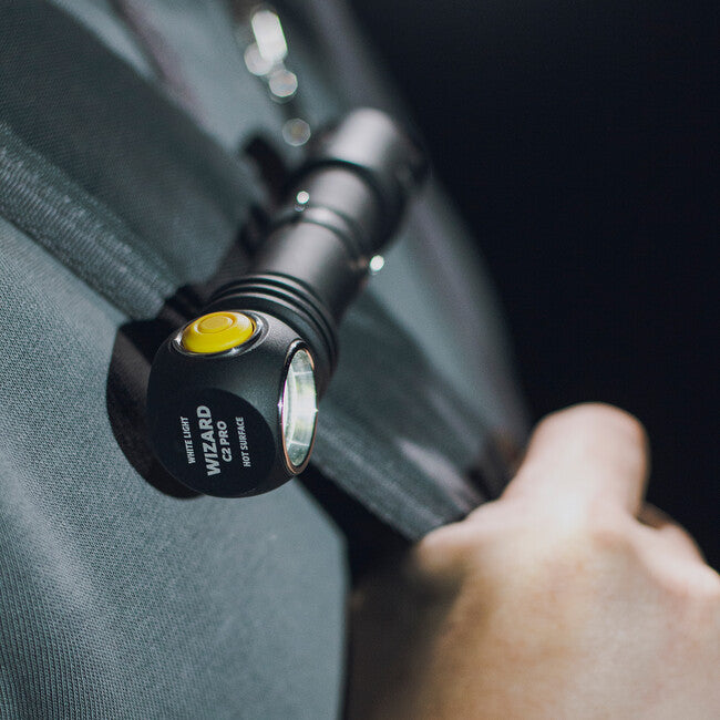 ArmyTek Wizard C2 Pro Φακός LED με Μαγνητικό Κάτοχο Τροφοδοσίας Μπαταρίας, White, 2500 lm, 4800 h, 65
