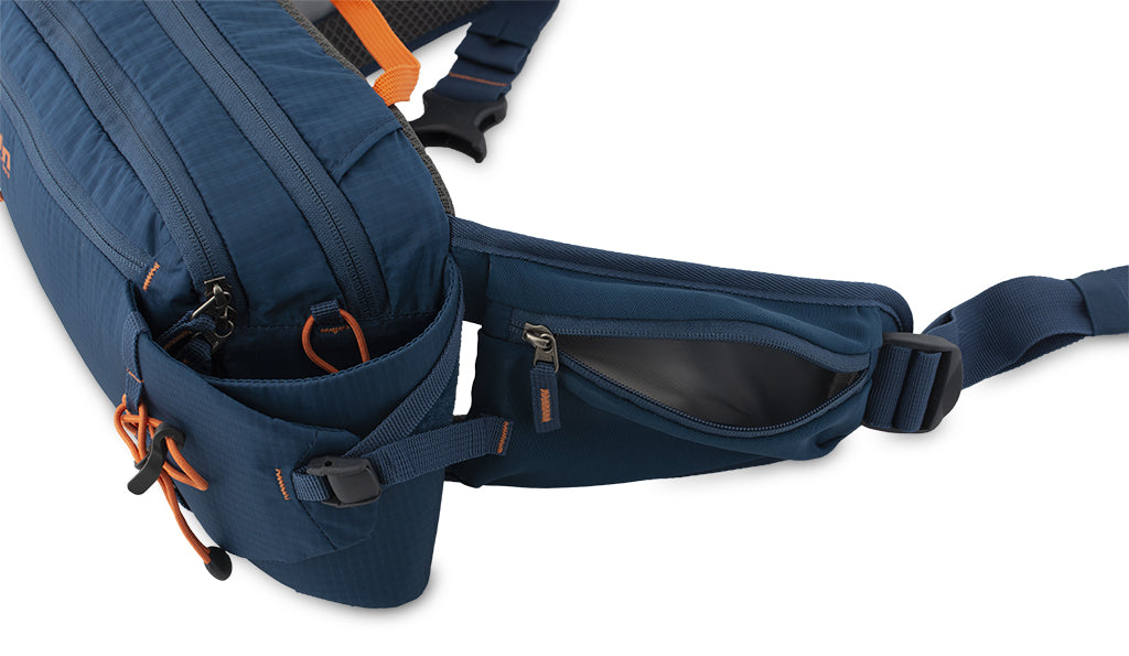 Pinguin Drift 5 ζώνη μέσης Nylon, 5 L, πετρόλ