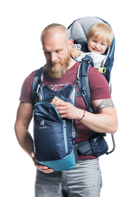 Deuter Kid Comfort Pro σακίδιο πλάτης πεζοπορίας για παιδιά, midnight