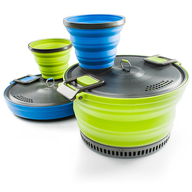 GSI Outdoors Escape HS Κατσαρόλα Πτυσσόμενη 3 L, Πράσινο