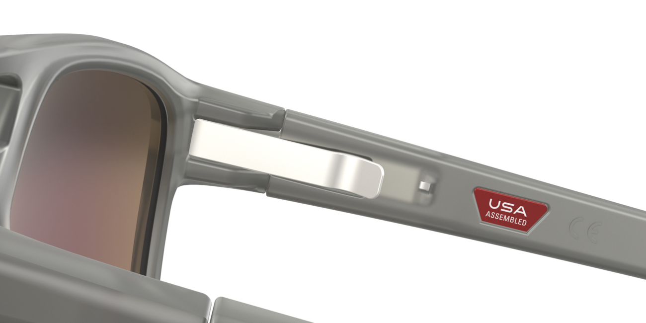Oakley LATCH BETA Γυαλιά Ηλίου με Σκελετό Matte Grey Ink και Φακούς Prizm Sapphire Irid Polar, 54