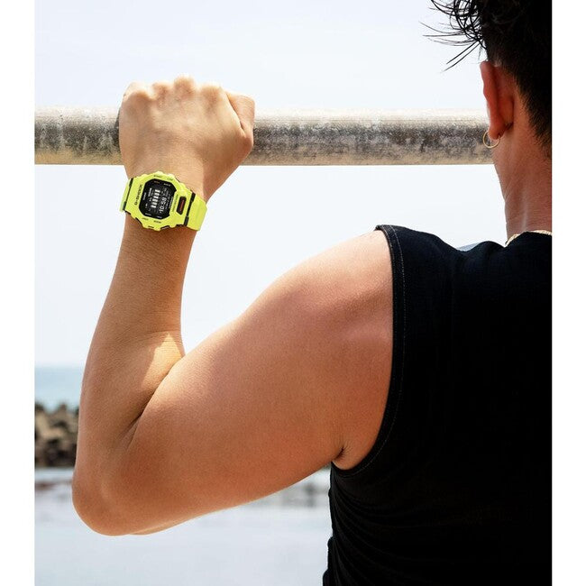 Casio G-Shock GBD-200-9ER Ρολόι, Μαύρο/Κίτρινο