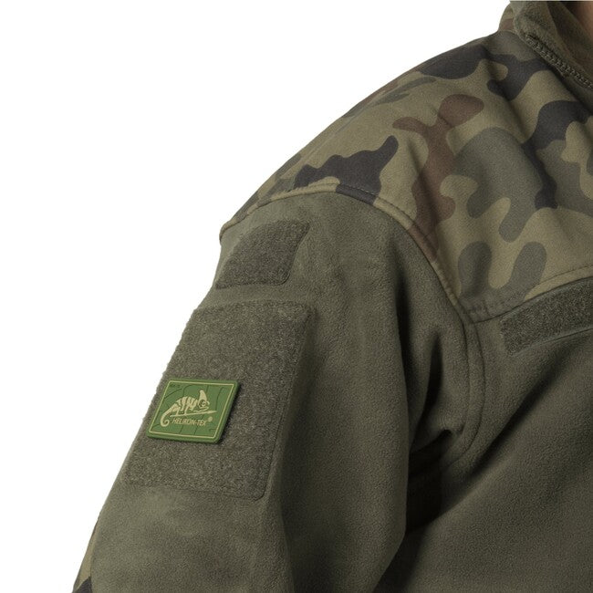Helikon-Tex Infantry Fleece Μπουφάν, μαύρο woodland, 330g/m2