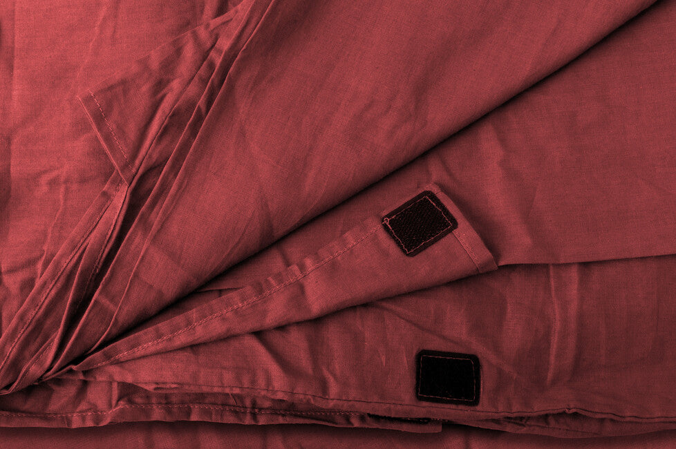 Origin Outdoors Ορθογώνιο Φύλλο Sleeping Bag Βαμβακερό, Bordeaux