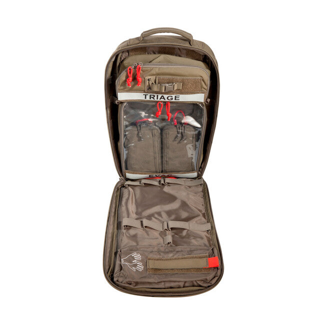 Tasmanian Tiger Medic Mascal Pack σακίδιο πλάτης πρώτων βοηθειών, coyote brown 19L