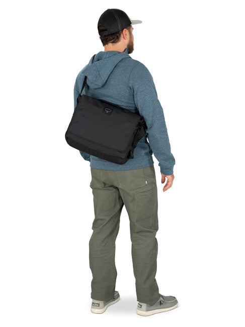 OSPREY AOEDE MESSENGER 7 τσάντα ώμου, μαύρη