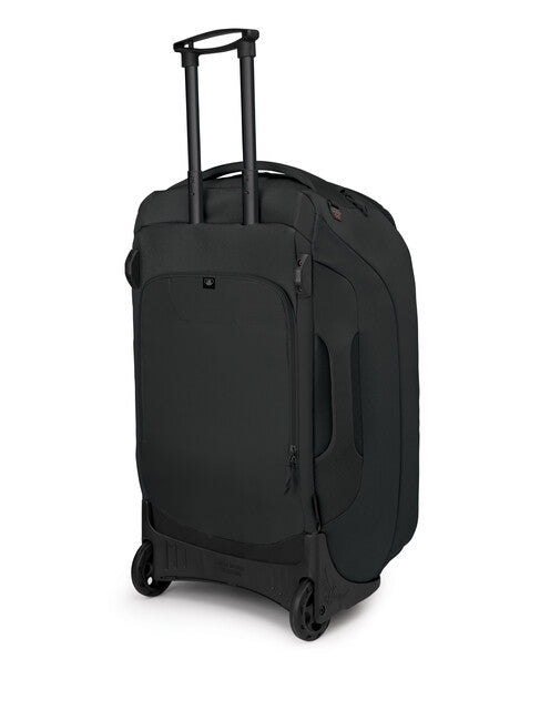 OSPREY SHUTTLE 100 Τσάντα Ταξιδίου με Ροδάκια, Μαύρη