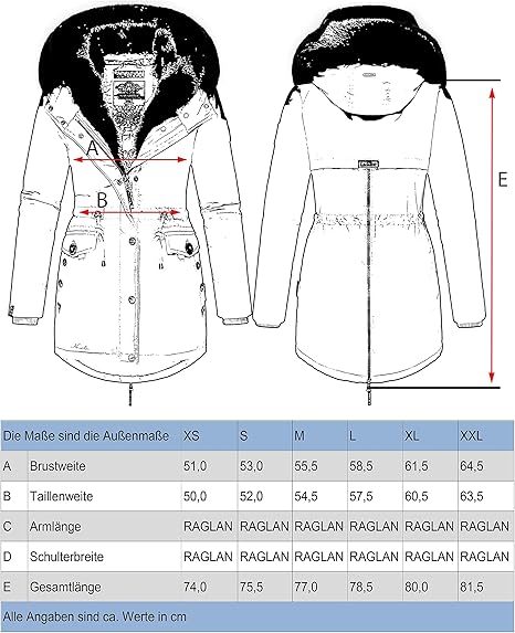Navahoo Sweety Deluxe parka zimska ženski, temno olivno zelena