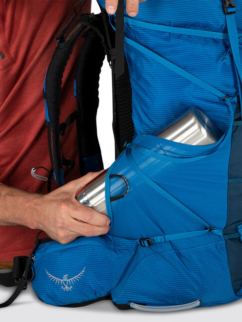 OSPREY EXOS 58 τουριστικό σακίδιο πλάτης, blue ribbon