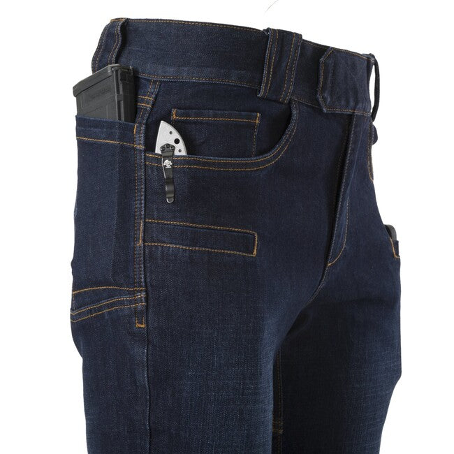 Helikon-Tex GREYMAN Παντελόνι Τακτικό Slim Denim Mid, Σκούρο Μπλε