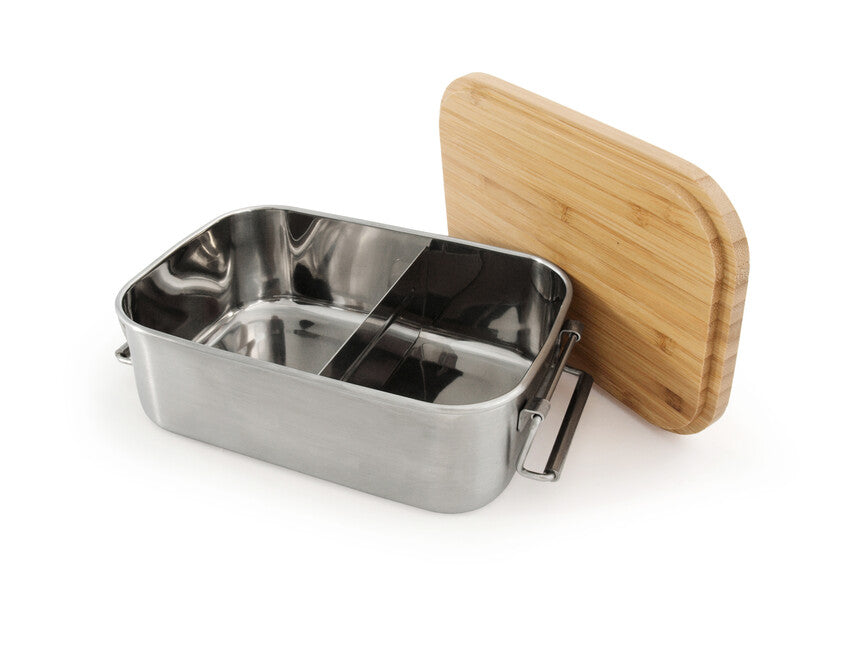 Origin Outdoors Bamboo-Clip Δοχείο Φαγητού από Ανοξείδωτο Χάλυβα 1,2 l