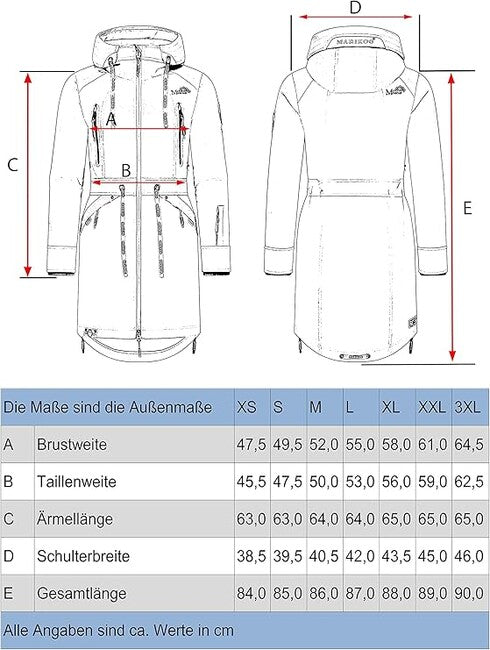 Marikoo Racquelle Μπουφάν Softshell Γυναικείο με Κουκούλα, Taupe Grey