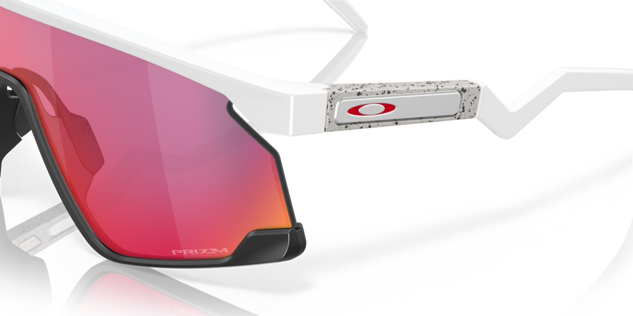 Oakley BXTR Γυαλιά Ηλίου με Πλαίσιο Matte White και Φακούς Prizm Road, 39