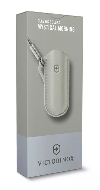 Victorinox Δερμάτινη Θήκη για Μαχαίρι Τσέπης, Γκρι