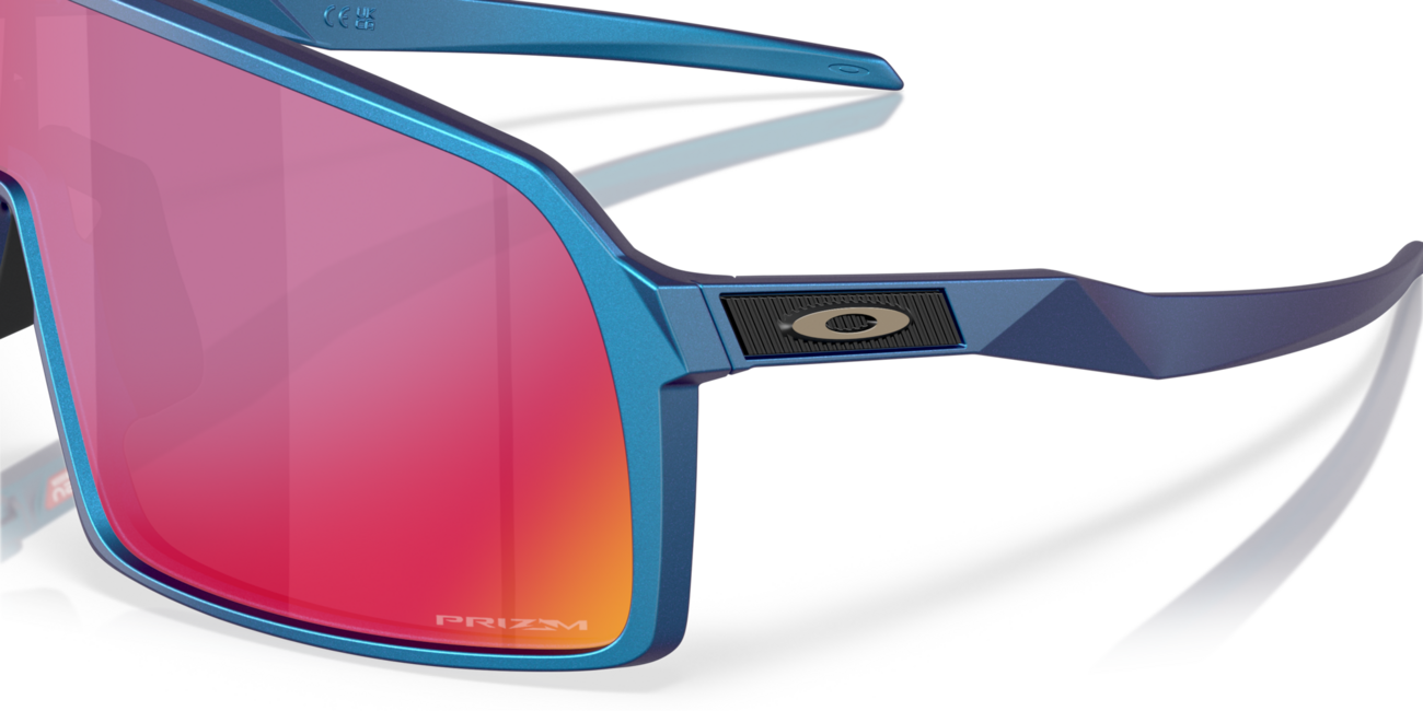 Oakley SUTRO Γυαλιά Ηλίου με Σκελετό Matte Cyan/Blue Colorshift και Φακούς Prizm Road, Steel