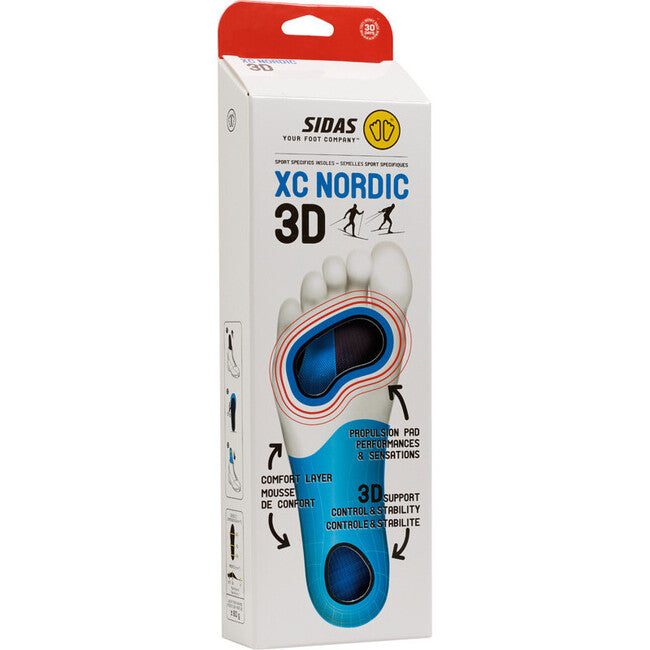 Sidas XC Nordic 3D ορθόδοντες πατάκια παπουτσιών