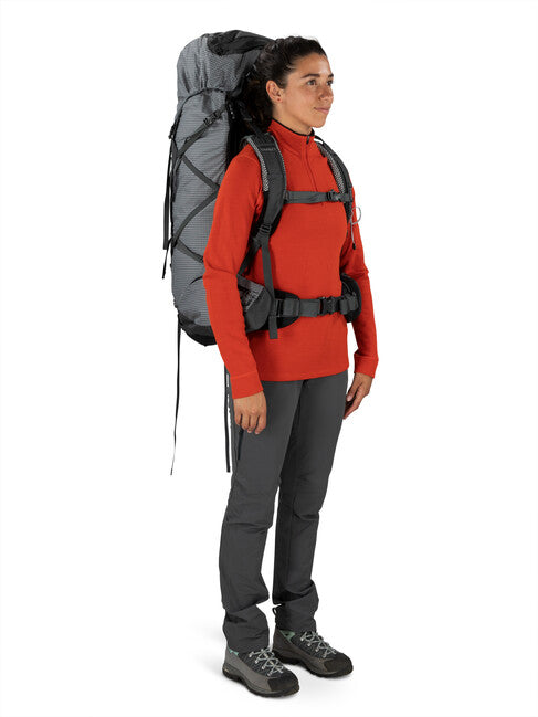 OSPREY ARIEL PRO 75 Σακίδιο Πλάτης Τουριστικό, Silver Lining